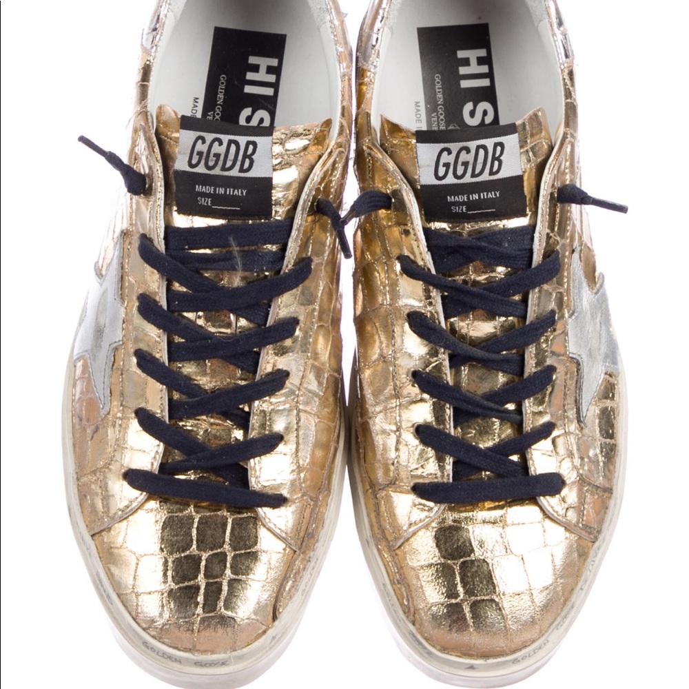 Golden Goose Hi Star Sneakers
